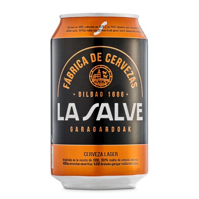 Cerveza La salve lata 33 cl-0