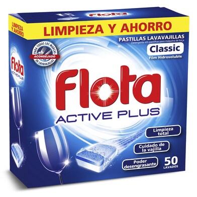 Lavavajillas máquina active plus Flota caja 50 unidades-0