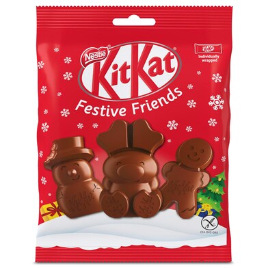 Mini figuritas de chocolate con leche Kit Kat bolsa 65 g-0 Mini figuritas de chocolate con leche Kit Kat bolsa 65 g-0