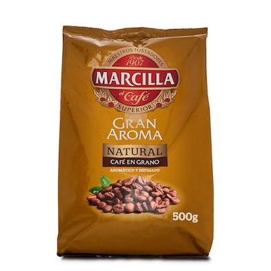Café en grano natural Marcilla bolsa 500 g-0