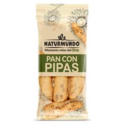 Palitos de pan con pipas Naturmundo de Dia bolsa 90 g