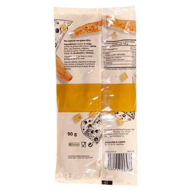 Palitos de pan con queso Naturmundo bolsa 90 g-1 Palitos de pan con queso Naturmundo bolsa 90 g-1