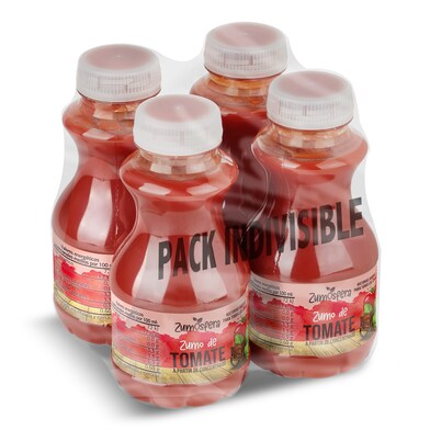 Zumo de tomate 100% Zumosfera de Dia botella 4 x 200 ml-0 Zumo de tomate 100% Zumosfera de Dia botella 4 x 200 ml-0