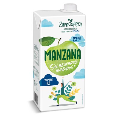 Bebida de zumo de manzana sin azúcares añadidos Zumosfera de Dia brik 2 L-0