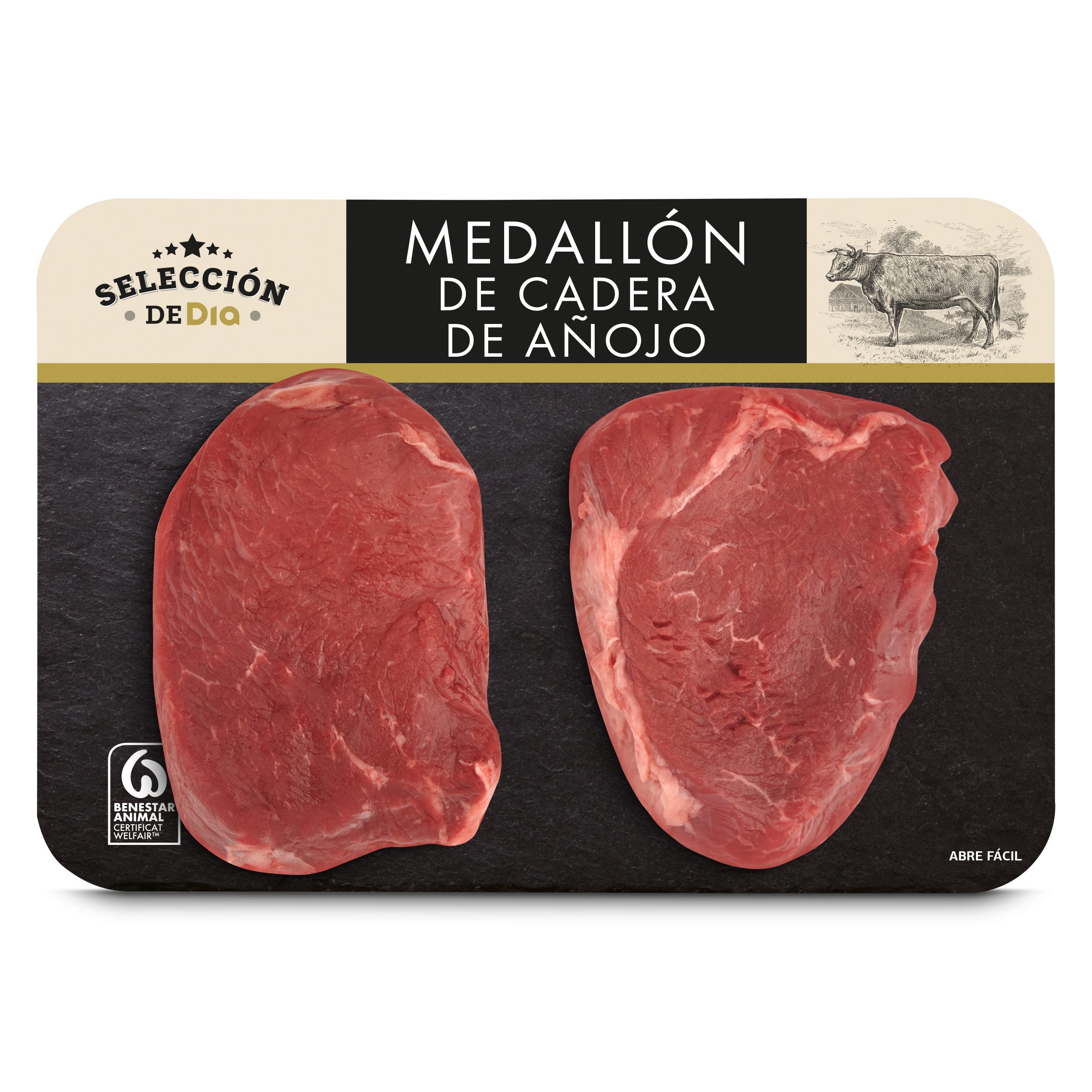 Medallón de vacuno Selección de Dia 300 g aprox.