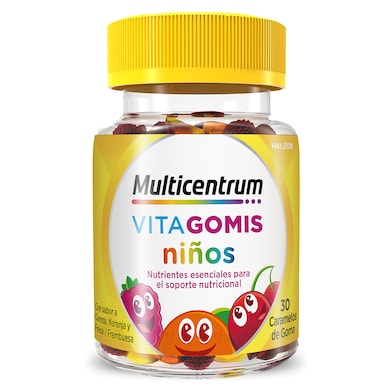 Vitagomis para niños Multicentrum bote 30 unidades-0