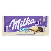 Chocolate blanco con trozos de oreo Milka 100 g