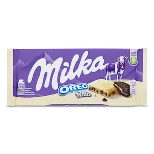 chocolate blanco con trozos de oreo 100 g