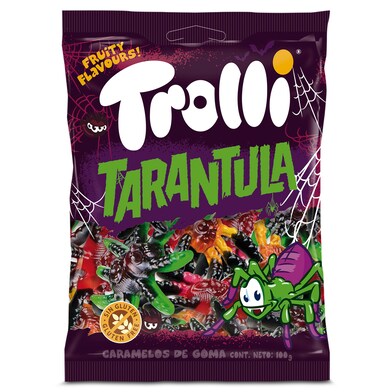 Golosinas tarántulas Trolli bolsa 100 gr-0 Golosinas tarántulas Trolli bolsa 100 gr-0