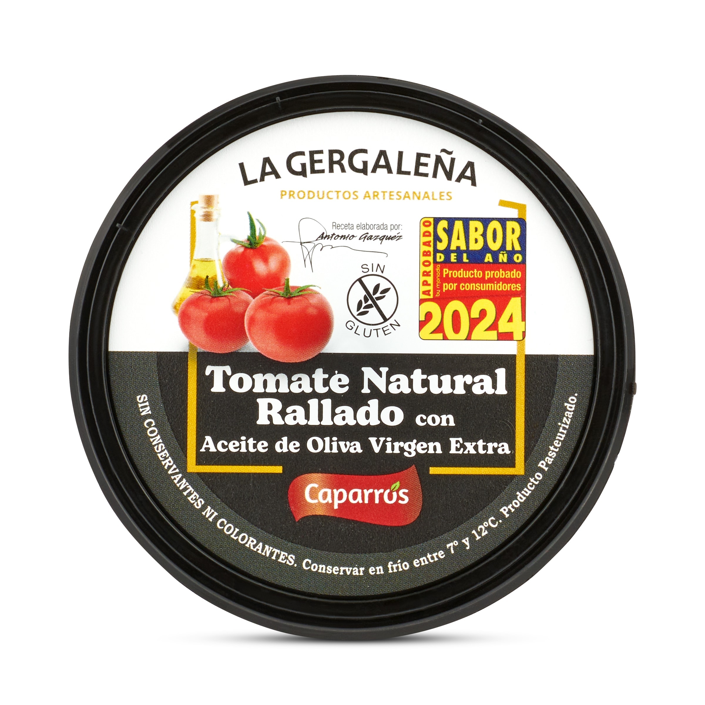 Tomate rallado natural con aceite de oliva La gergaleña 200 g