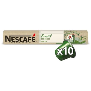 capsulas de cafe brazil farmers origin 10 unidades