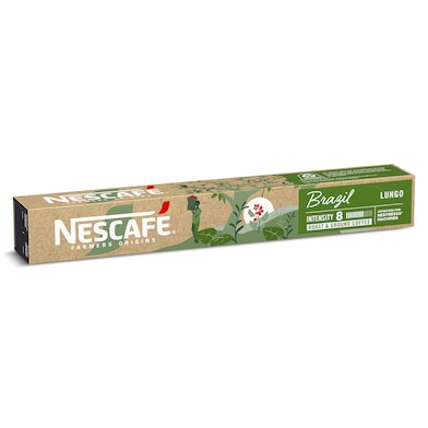 Café en cápsulas Brasil Nescafé Farmers Origins caja 10 unidades-0