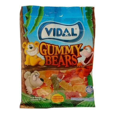 Golosinas gummy bears Vidal bolsa 100 g-0 Golosinas gummy bears Vidal bolsa 100 g-0