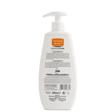Loción corporal Natural Honey botella 400 ml-1