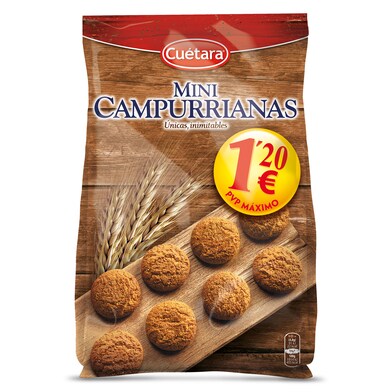 Mini galletas Cuétara Campurrianas bolsa 260 g-0 Mini galletas Cuétara Campurrianas bolsa 260 g-0