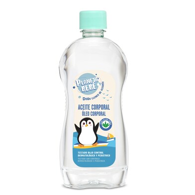 Aceite corporal para bebé Planeta Bebé de Dia botella 500 ml-0