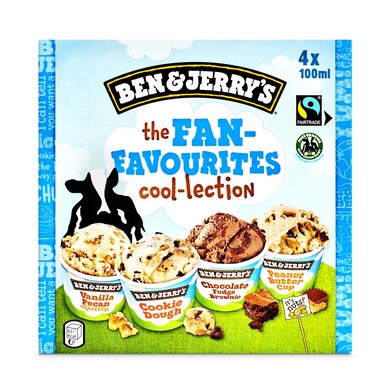Helado the fan favourites collection Ben & Jerry's caja 400 ml-0 Helado the fan favourites collection Ben & Jerry's caja 400 ml-0