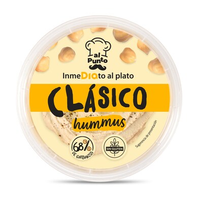 Hummus clásico Al Punto tarrina 220 g-1 Hummus clásico Al Punto tarrina 220 g-1
