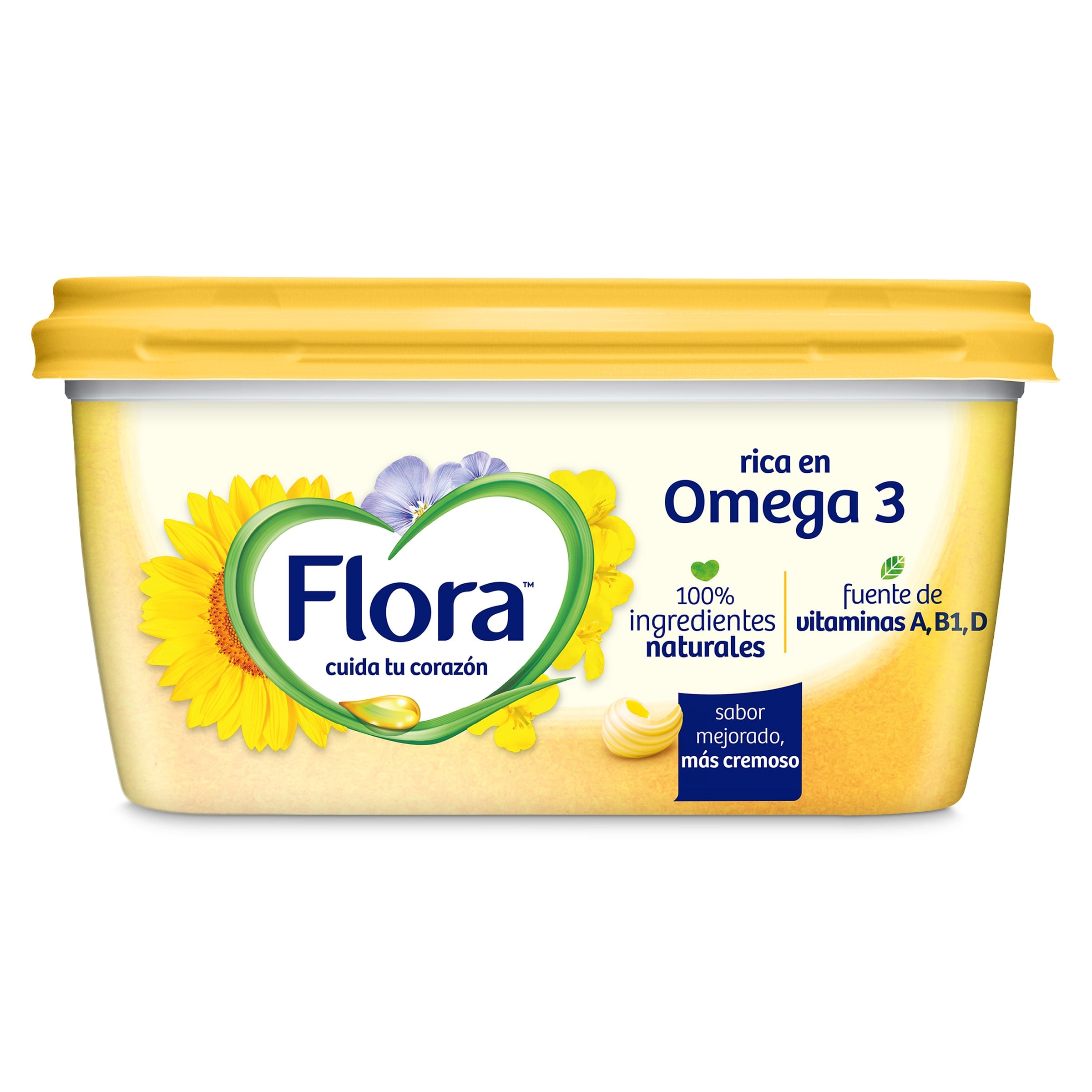 Margarina rica en omega 3 Flora 400 g