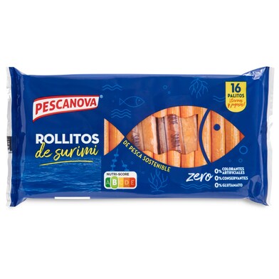 Palitos de surimi Pescanova bolsa 305 g-0