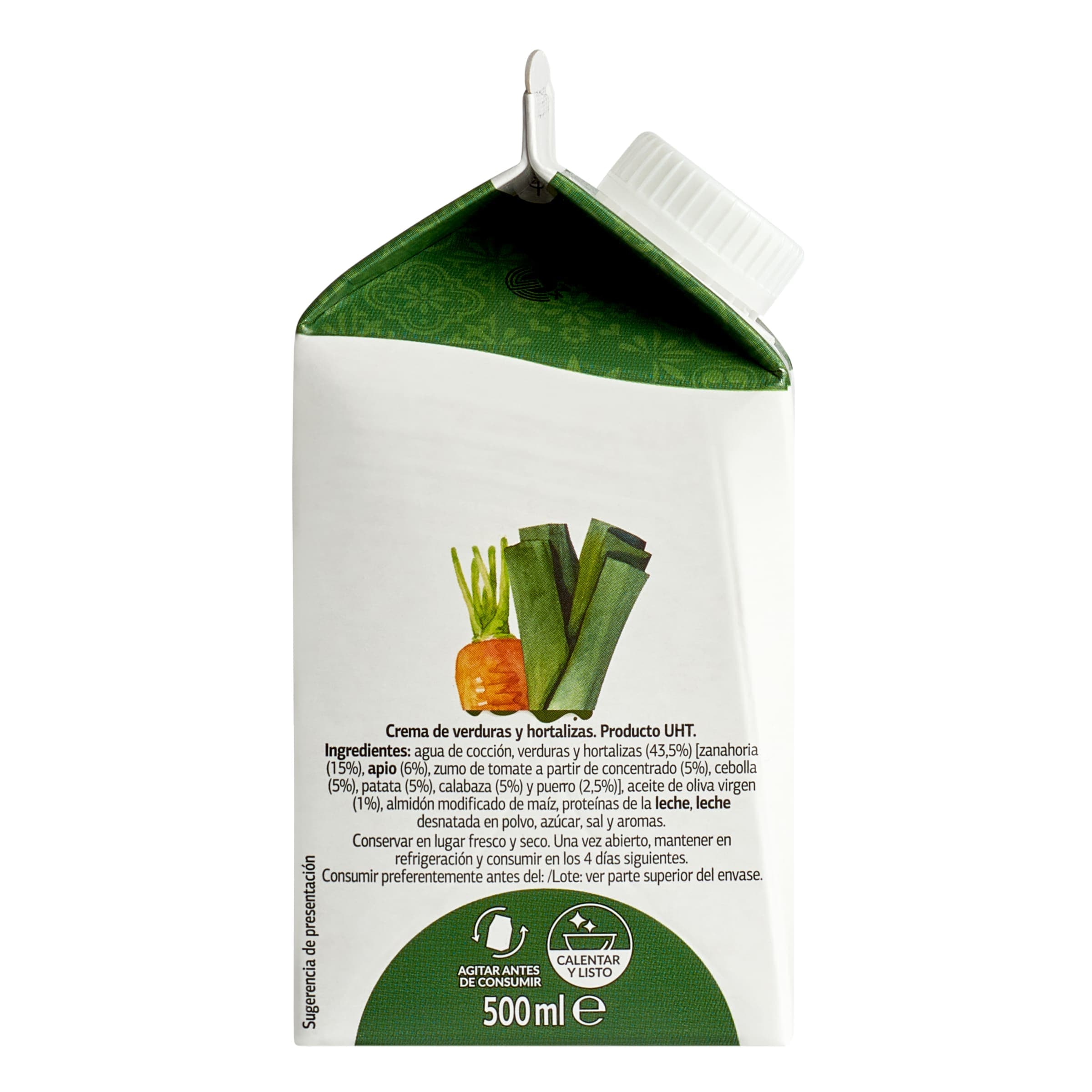 Crema de verduras Dia Al Punto 500 ml
