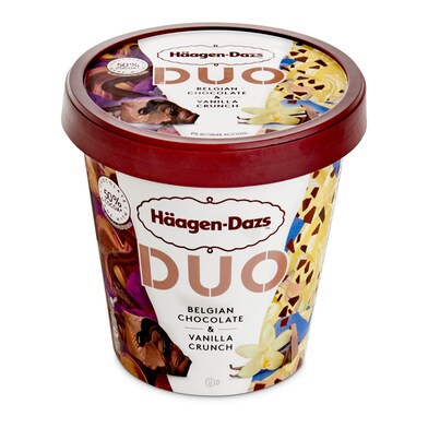 Helado duo chocolate y vainilla Haagen Dazs tarrina 420 ml-0 Helado duo chocolate y vainilla Haagen Dazs tarrina 420 ml-0