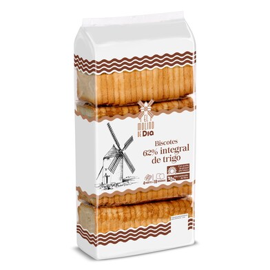 Biscotes integrales El molino de Dia bolsa 540 g-0 Biscotes integrales El molino de Dia bolsa 540 g-0