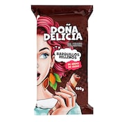 Barquillos rellenos de chocolate Doña delicia caja 150 g