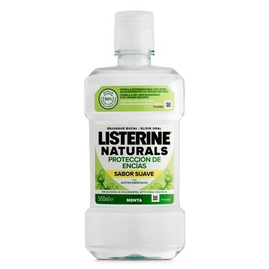 Enjuague bucal protección de encías Listerine botella 500 ml-0 Enjuague bucal protección de encías Listerine botella 500 ml-0
