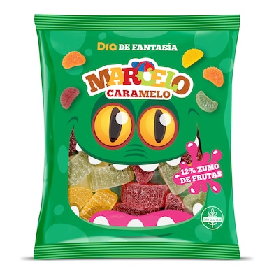 Golosinas con zumo de frutas Marcelo Caramelo de Dia bolsa 200 g-0
