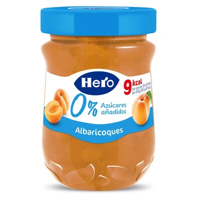 Mermelada de albaricoque 0% azúcares añadidos Hero frasco 280 g-0