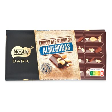 Chocolate negro con almendras enteras Nestlé Dark 150 g-0 Chocolate negro con almendras enteras Nestlé Dark 150 g-0