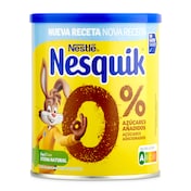 Cacao soluble instantáneo 0% azúcares Nesquik bote 320 g