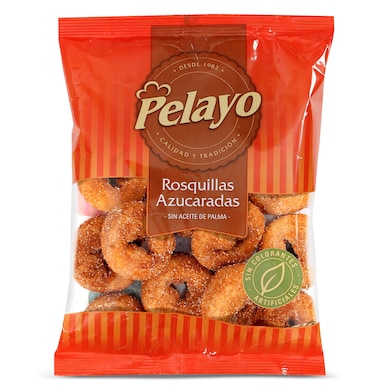 Rosquillas de azúcar Pelayo bolsa 250 g-0