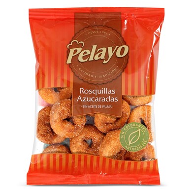 Rosquillas de azúcar Pelayo bolsa 250 g-0 Rosquillas de azúcar Pelayo bolsa 250 g-0