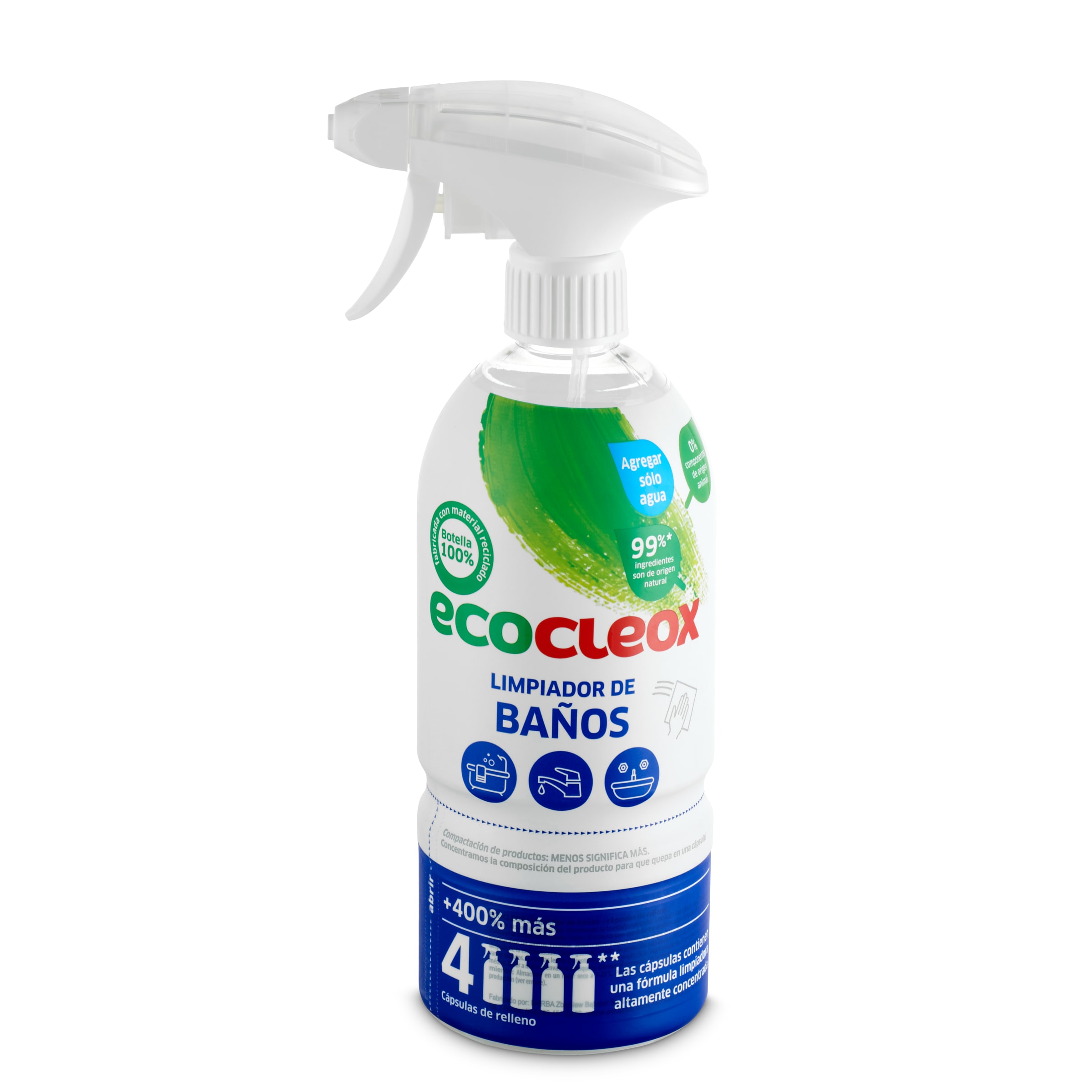 Limpiador cocina/baño Ecocleox spray 500 ml