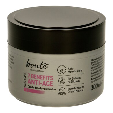 Mascarilla capilar antiedad Bonté frasco 300 ml-0 Mascarilla capilar antiedad Bonté frasco 300 ml-0