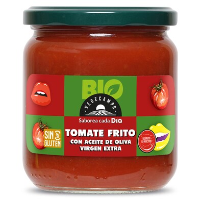 Tomate frito bio Vegecampo de Dia frasco 350 g-0