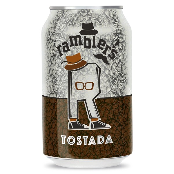 Cerveza Tostada Ramblers lata 33 Cl.