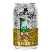 Cerveza 100% malta Ramblers lata 33 cl