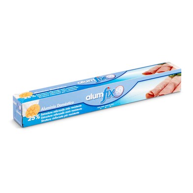 Papel de aluminio Alumfix caja 50 m-0 Papel de aluminio Alumfix caja 50 m-0