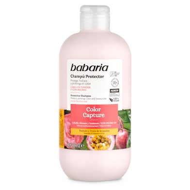 Champú protector de color Babaria botella 500 ml-0