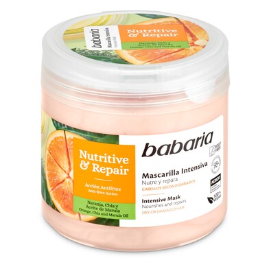 Mascarilla intensiva nutritiva Babaria bote 400 ml-0 Mascarilla intensiva nutritiva Babaria bote 400 ml-0