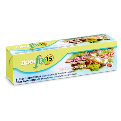 Bolsa herméticas pequeñas Ziperfix caja 15 unidades - Supermercados DIA