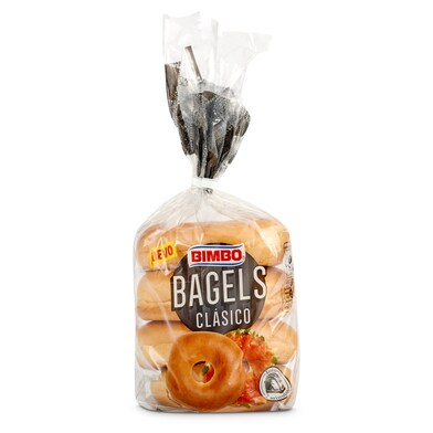 Bagels clásicos Bimbo bolsa 299 g-0 Bagels clásicos Bimbo bolsa 299 g-0