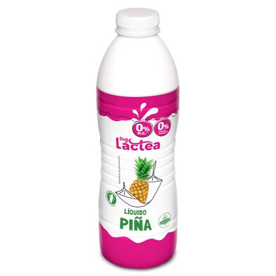 Yogur desnatado líquido sabor piña Dia Láctea botella 1 Kg-0