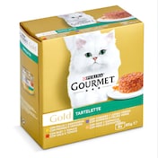 Alimento para gatos tartalette Gourmet caja 8 x 85 g