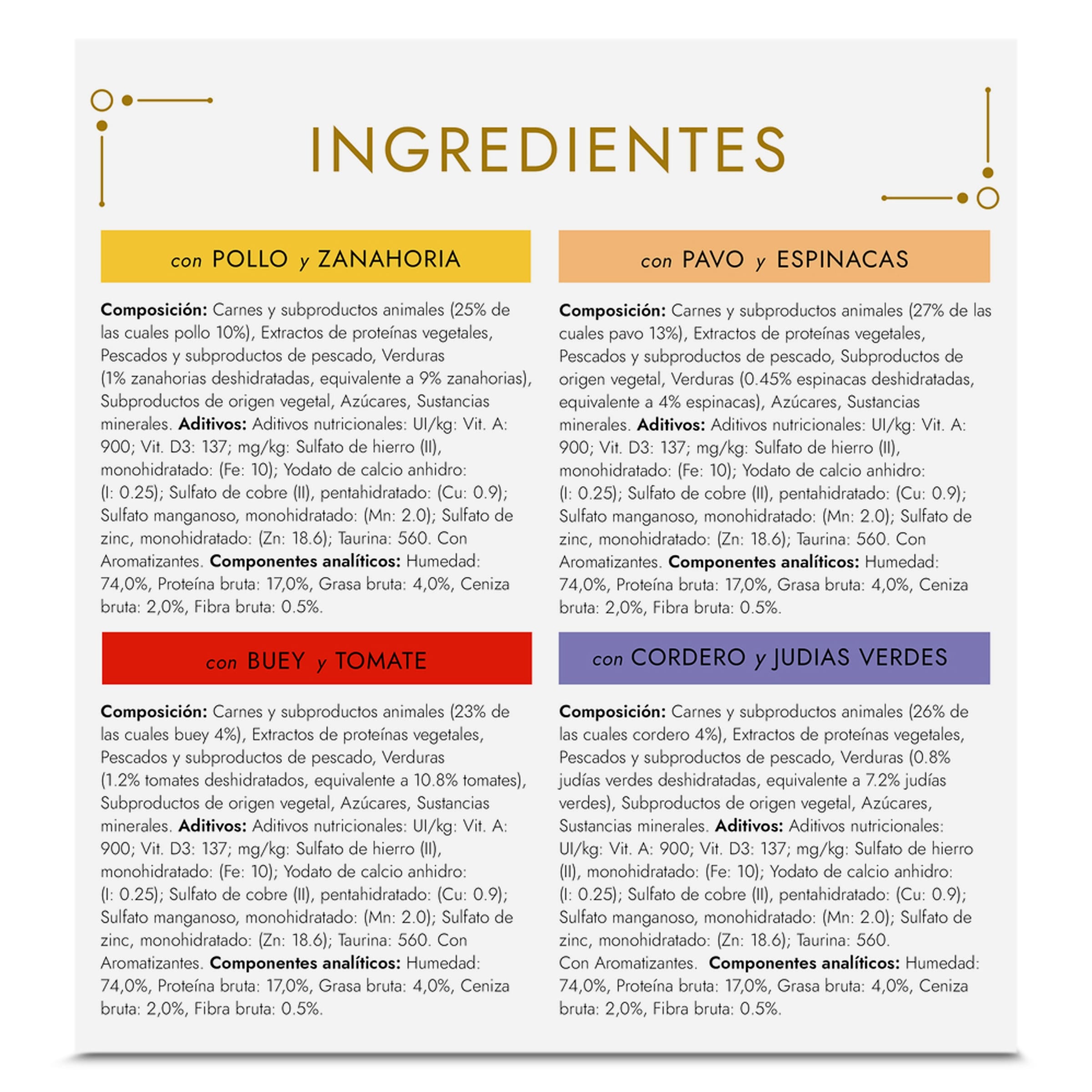Alimento para gatos tartalette Gourmet 8 x 85 g