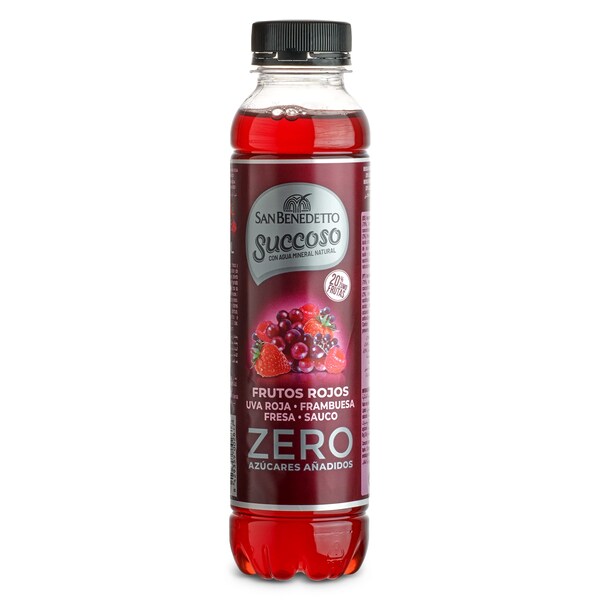 Agua Mineral con Frutos Rojos Zero San Benedetto 40 Cl.