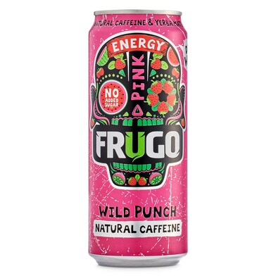 Bebida energética wild pink Frugo lata 330 ml-0